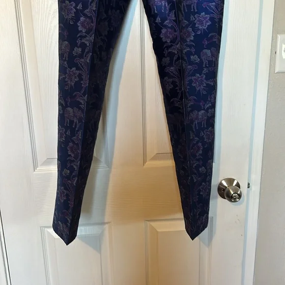 New authentic Alberta ferretti jacquard pants